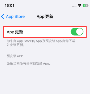 畜禽良种场苹果15维修中心如何让iPhone15APP自动更新